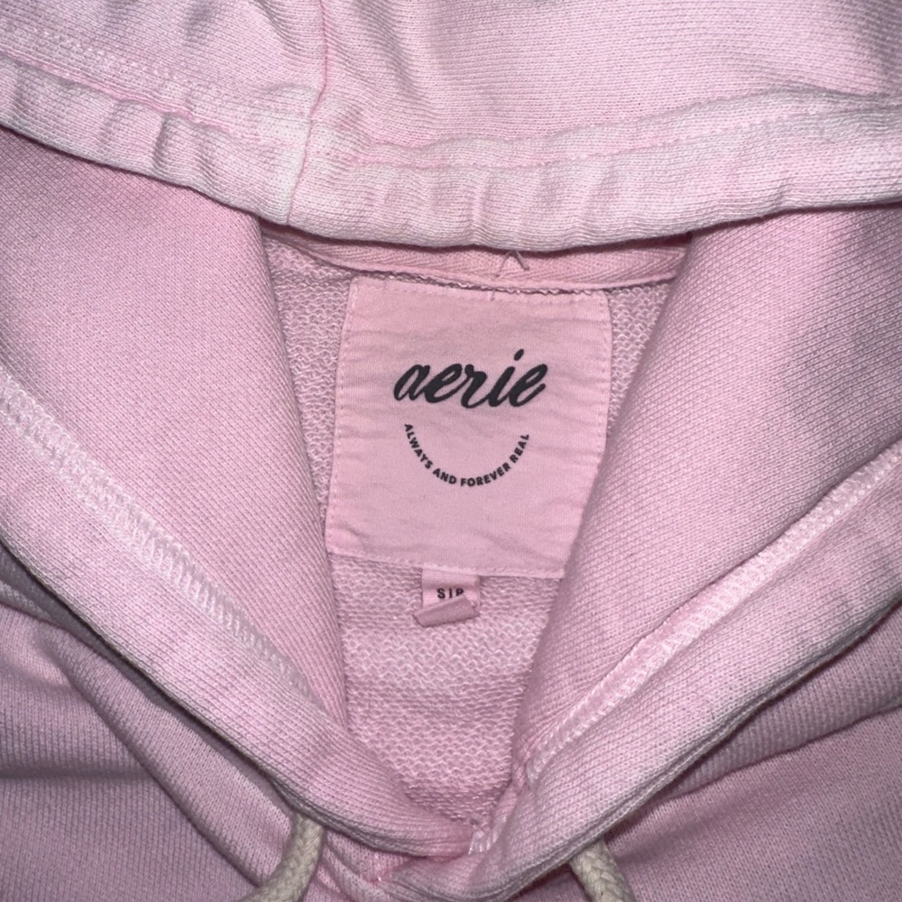 Aerie light pink Hoodie Sweater oversized - Picture 3 of 5